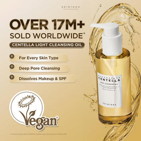 SKIN1004 Madagascar Centella Cleansing Oil bottle side view