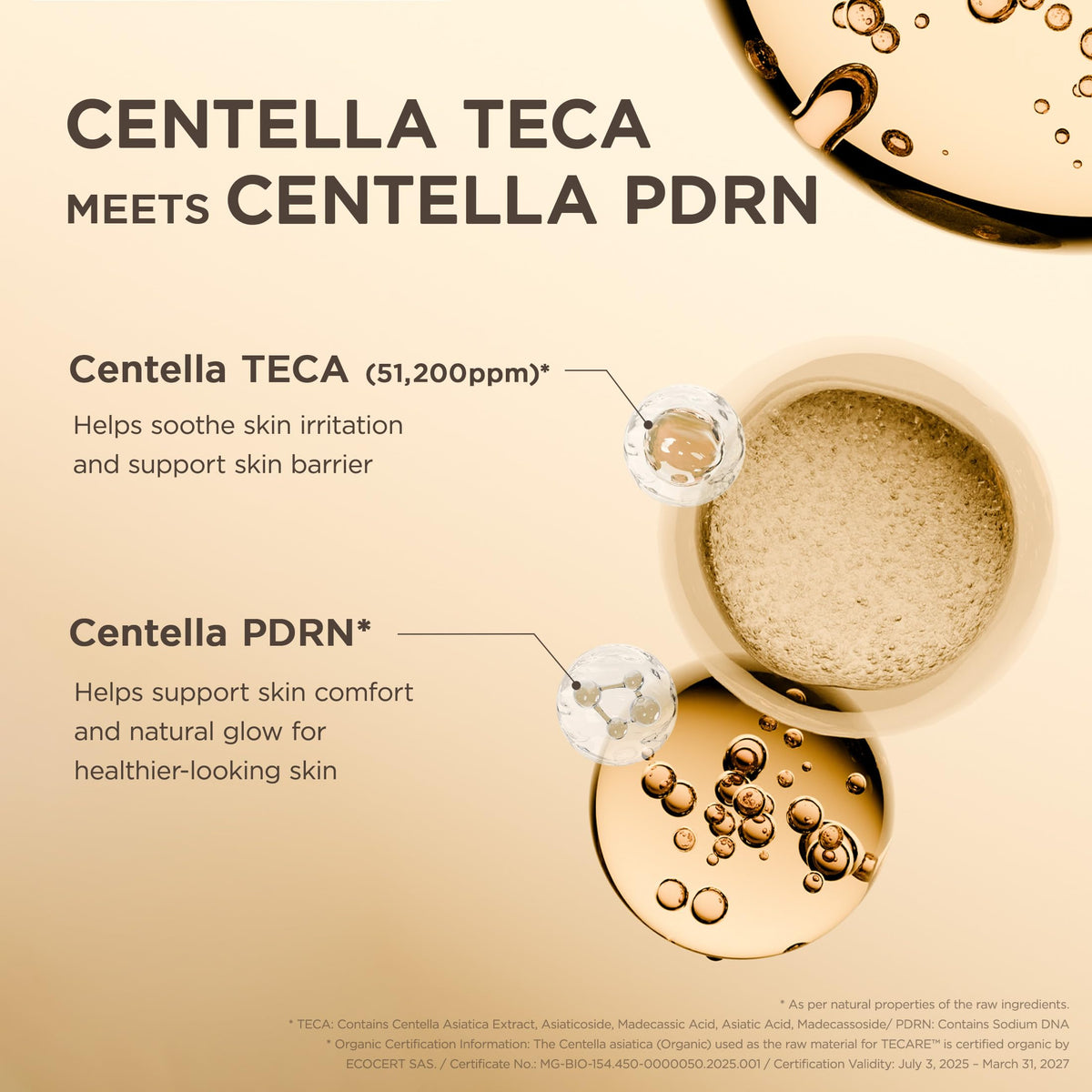 SKIN1004 Madagascar Centella TECA Soothing Toner being applied to skin
