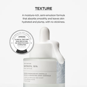 SKIN1004 Matrixyl 10% support Shot Ampoule in packaging