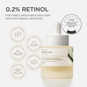 SKIN1004 Retinol 0.2% Shot Ampoule in lifestyle setting