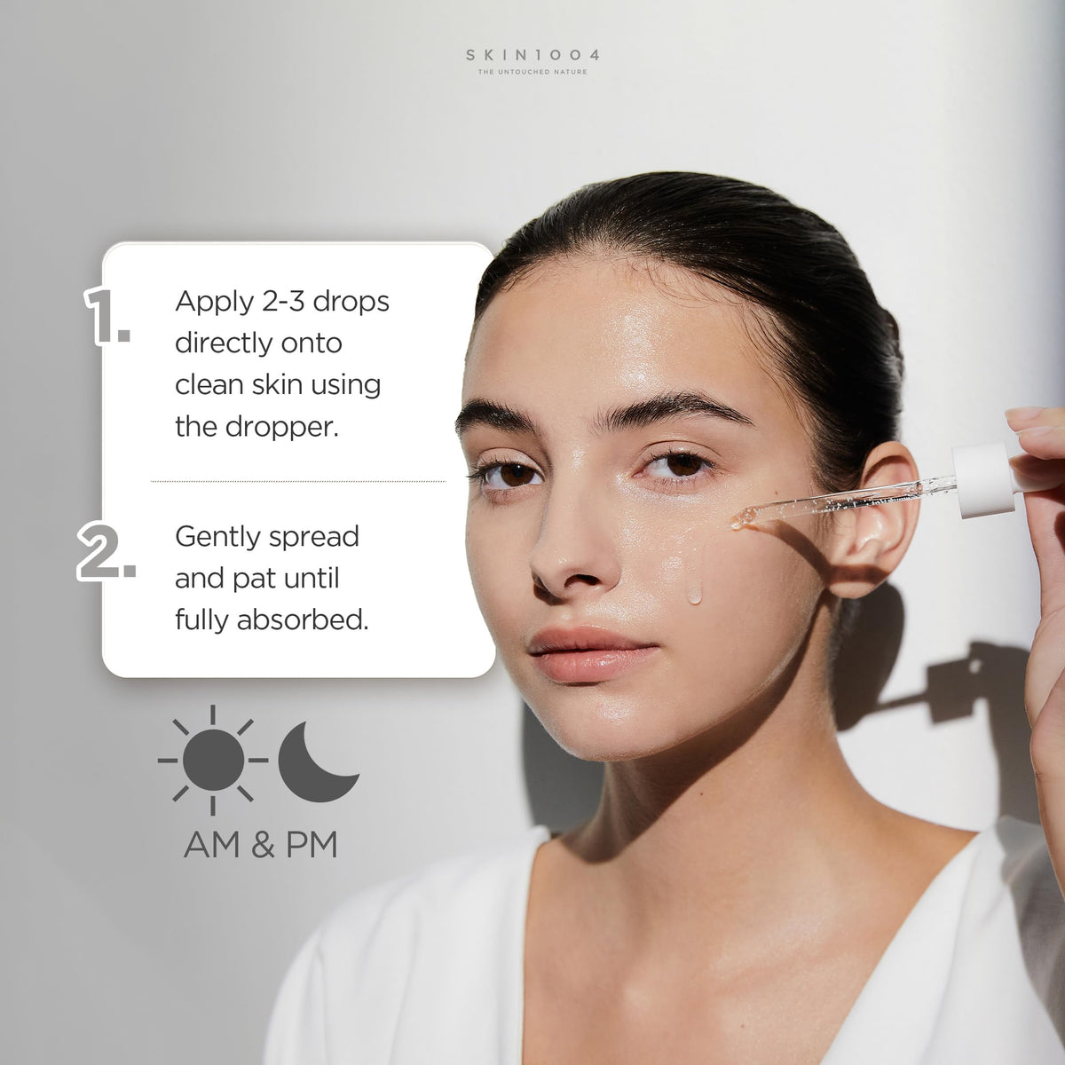 SKIN1004 Tone Balancing Capsule Ampoule in a skincare routine setting