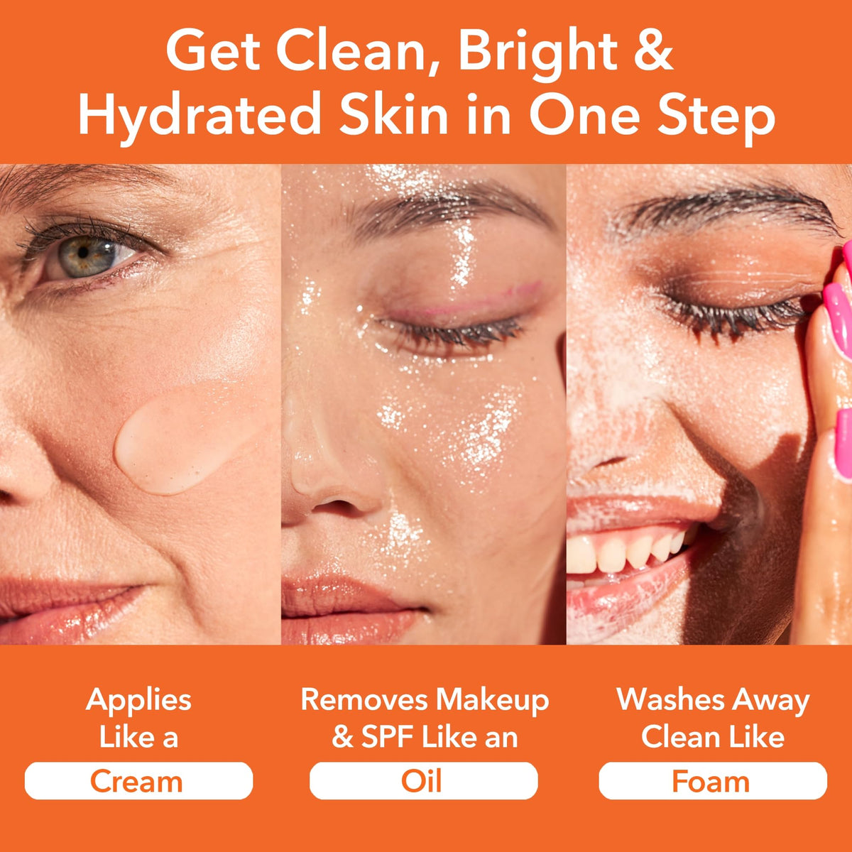 Skincare kit ingredients list on packaging