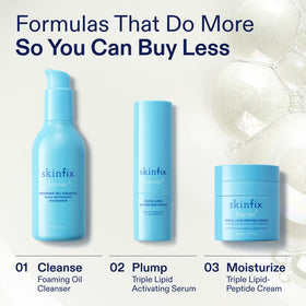 Skinfix Triple Lipid-Peptide Cream with skincare routine