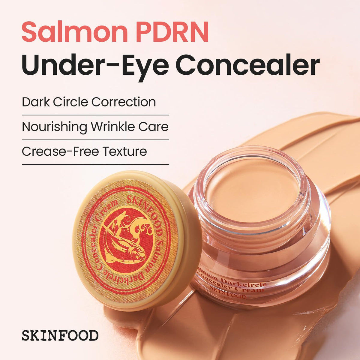 SKINFOOD Salmon PDRN Concealer Cream side view