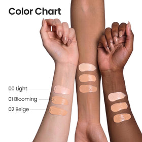 SKINFOOD Salmon PDRN Dark Circle Concealer Cream with makeup tools