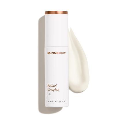SkinMedica Retinol Serum 1.0 Complex front view with packaging