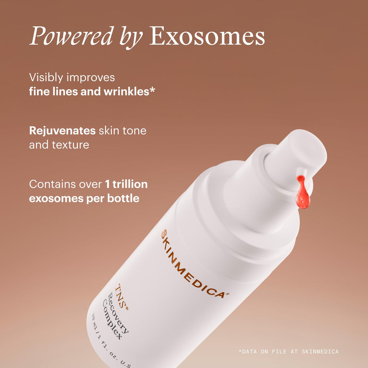 SkinMedica TNS Recovery Complex gel texture close-up