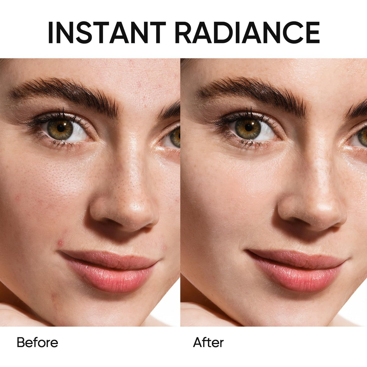 SKINTIFIC Bright support Face Mask Stick applied on skin