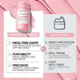 SKINTIFIC Bright support Face Mask Stick in a lifestyle setting