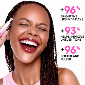 SKINTIFIC Brightening Lip Serum open with product visible