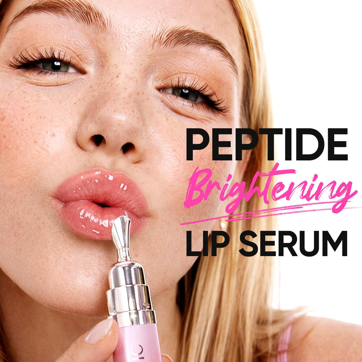 SKINTIFIC Brightening Lip Serum packaging side view