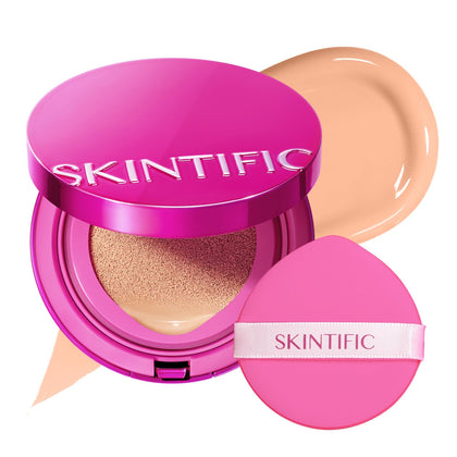SKINTIFIC Pink Cushion Foundation 03 Petal front view