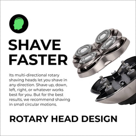 Skull Shaver Carver PRO 4 Head Replacement Blade packaging