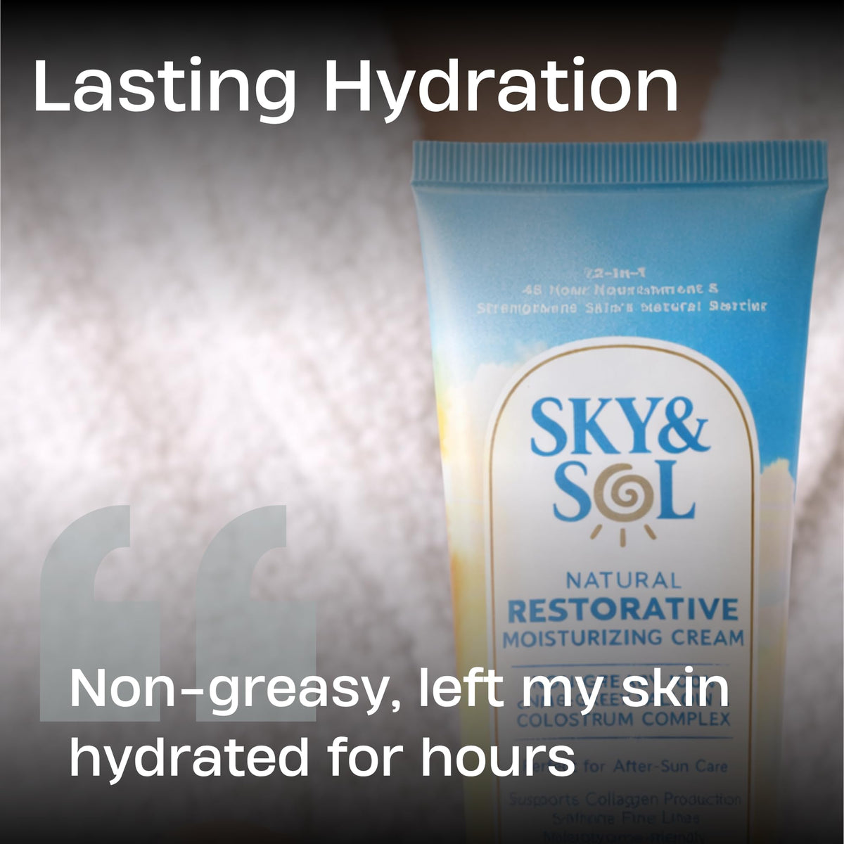 Sky and Sol Everything Cream with natural ingredients display