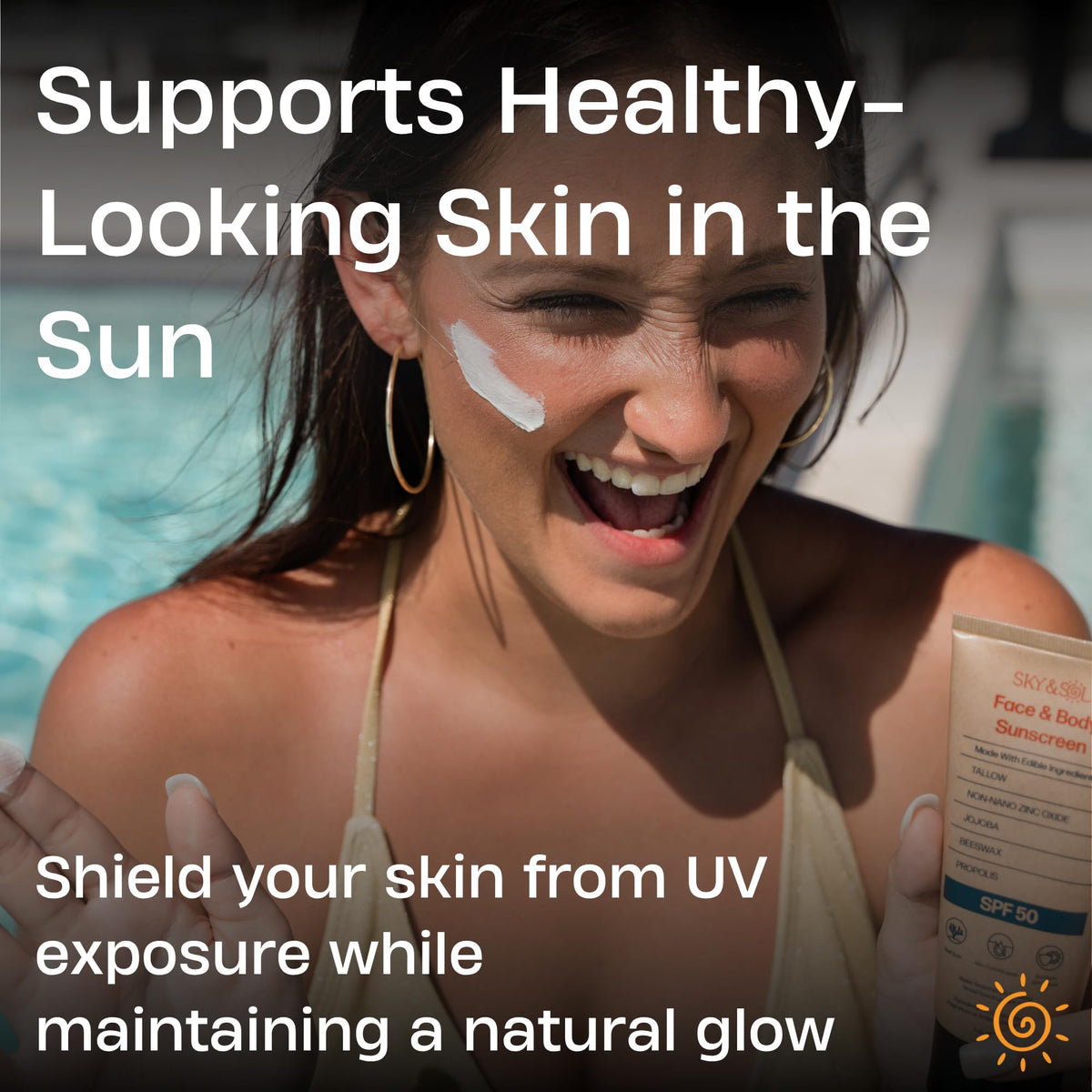 Sky and Sol Mineral Sunscreen SPF 50 ingredients list