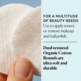 Sky Organics Organic Cotton Rounds close-up of cotton texture