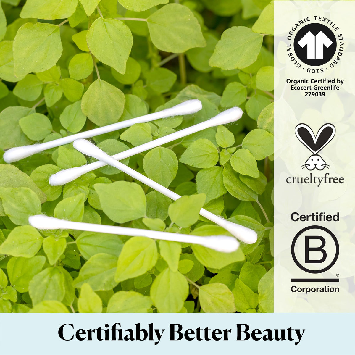 Sky Organics Organic Cotton Swabs eco-friendly packaging