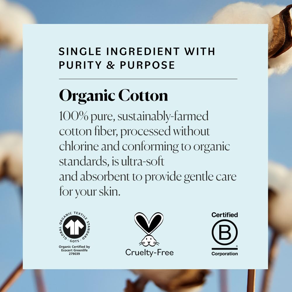 Sky Organics Organic Cotton Swabs for makeup removal