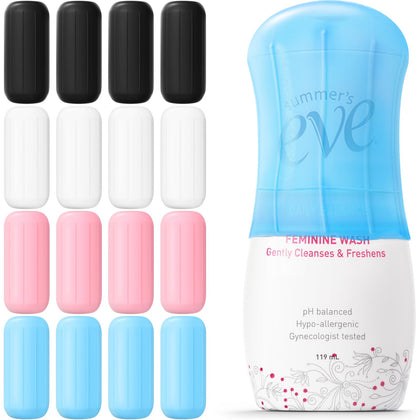 Skyconser 16 pack silicone bottle covers in assorted colours