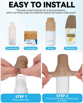 Skyconser Silicone Bottle Cover in Milk Pink colour