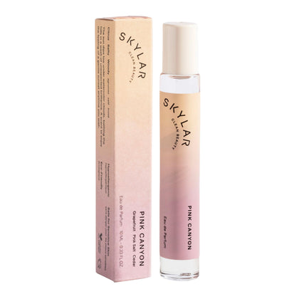Skylar Pink Canyon Rollerball Travel Perfume front view