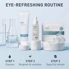 skyn ICELAND Hydro Cool Firming Eye Patches lifestyle use