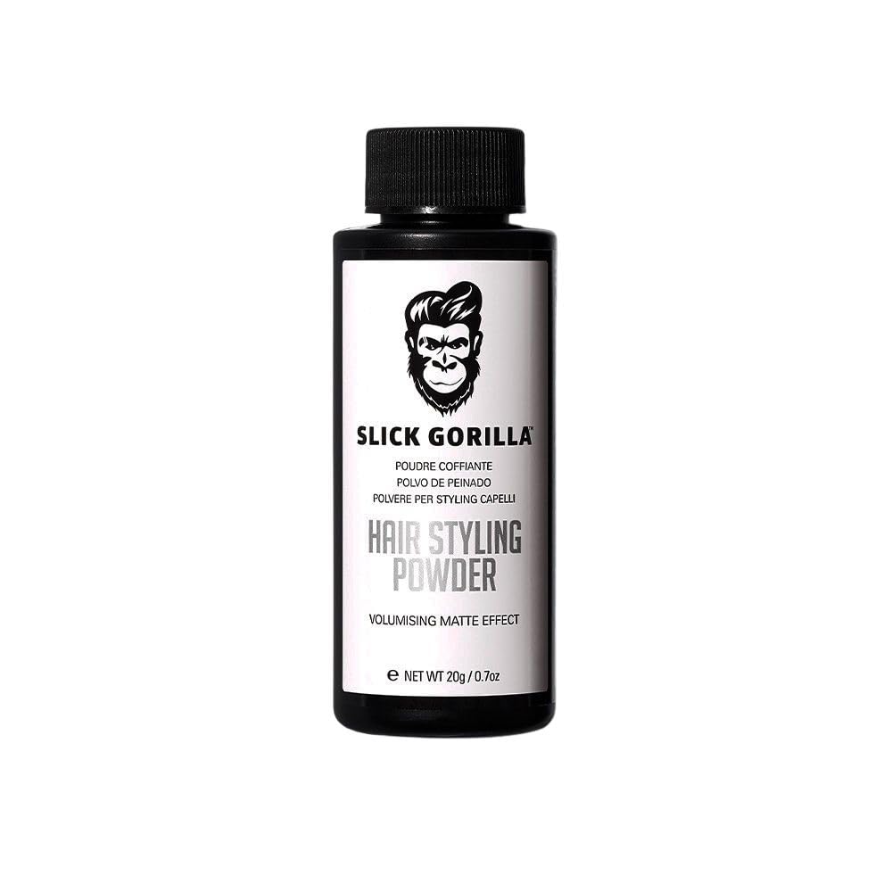 Slick Gorilla Hair Styling Powder front view with matte finish
