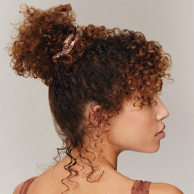 SLIP Silk Hair Ties displayed on a stylish background