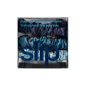 SLIP Silk Hair Ties displayed on a stylish background