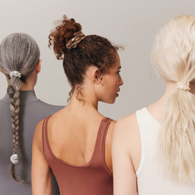 SLIP Silk Hair Ties in elegant packaging