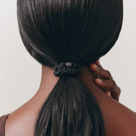 SLIP Silk Hair Ties on a vanity table