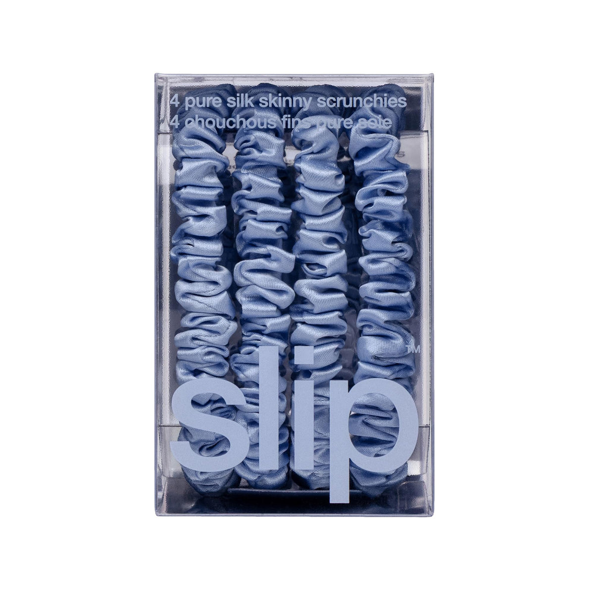 SLIP Silk Hair Ties showcasing gentle hold on hair