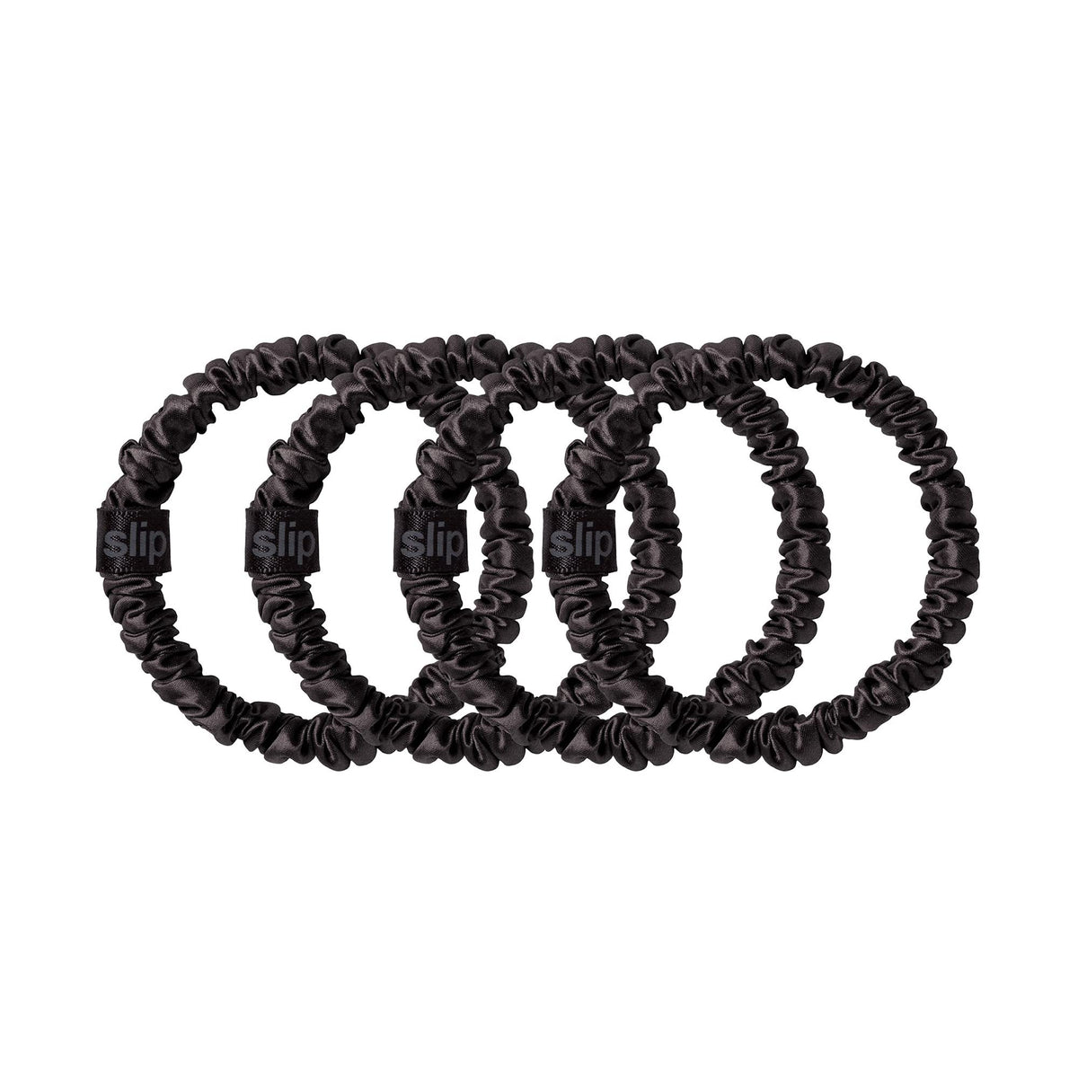 SLIP Silk Hair Ties showing versatility in hairstyles