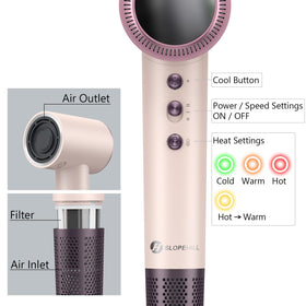 slopehill Professional Hair Dryer packaging front view