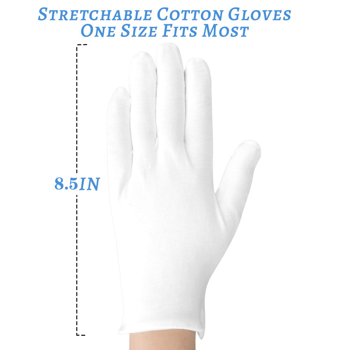 SLWJAXGT cotton gloves in packaging