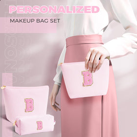 Small Btffitting makeup bag with convenient handle