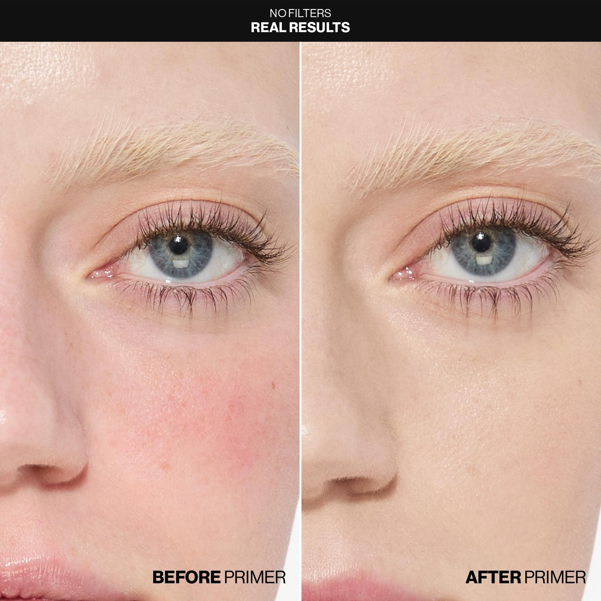 Smashbox Anti-Redness Primer showing texture on hand