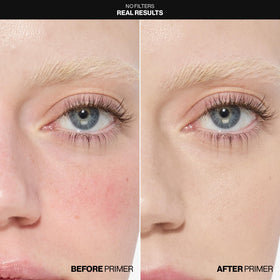 Smashbox Anti-Redness Primer showing texture on hand