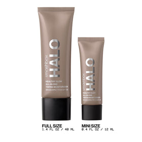 Smashbox Halo Tinted Moisturizer with makeup brush