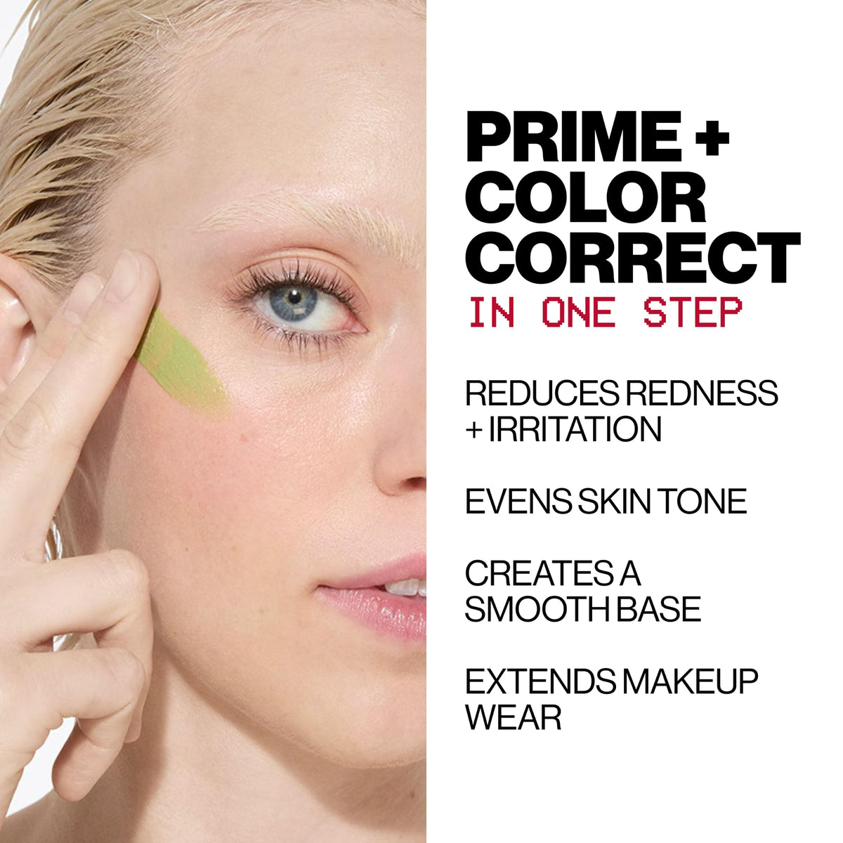 Smashbox Photo Finish Anti-Redness Primer with ingredients list