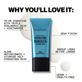 Smashbox Photo Finish Hydrating Primerizer with makeup products
