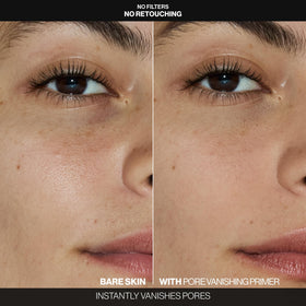 Smashbox Pore Vanishing Primer showing texture on skin