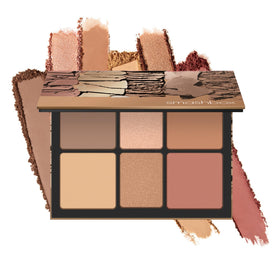 Smashbox The Cali Contour Palette front view with six shades