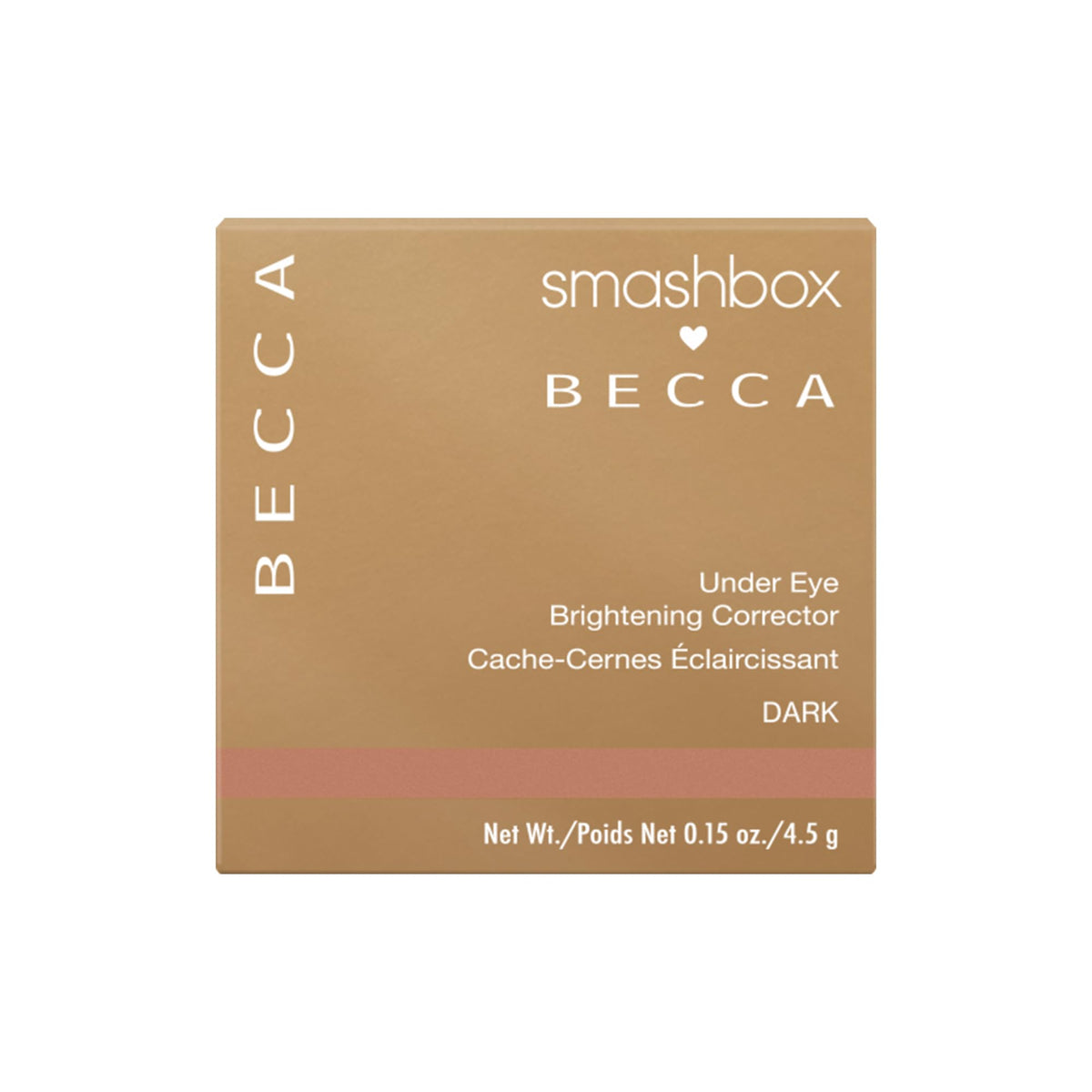Smashbox Under Eye Brightening Corrector dark shade on makeup table