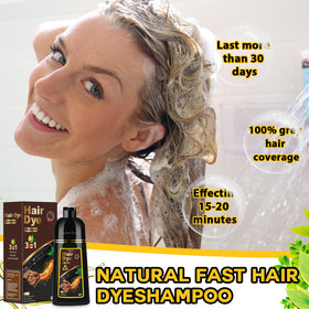 Sminktec Hair Dye Shampoo 3 in 1 Chestnut Brown texture