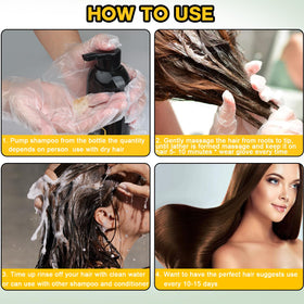 Sminktec Hair Dye Shampoo 3 in 1 Dark Brown lifestyle scene