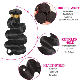 Smoothair Body Wave Bundles 12 Inch packaging