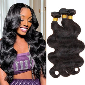 Smoothair Body Wave Bundles 8 Inch front view