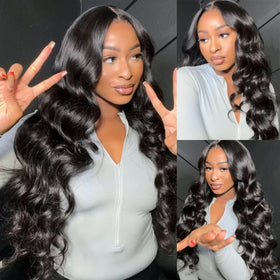 Smoothair Body Wave Bundles showing thickness