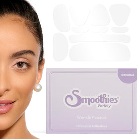Smoothies Variety Wrinkle Patches for Face Overnight front packaging view